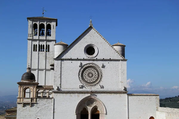 Assisi Saint Francis Sayesinde Bilinir Hale Umbrian Bir Şehir — Stok fotoğraf