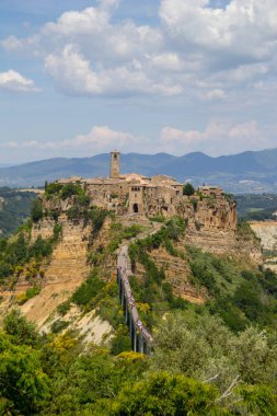 Bagnoregio hayalet kasaba İtalya
