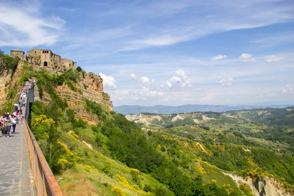 Bagnoregio Cidade Fantasma Itália — Fotografia de Stock