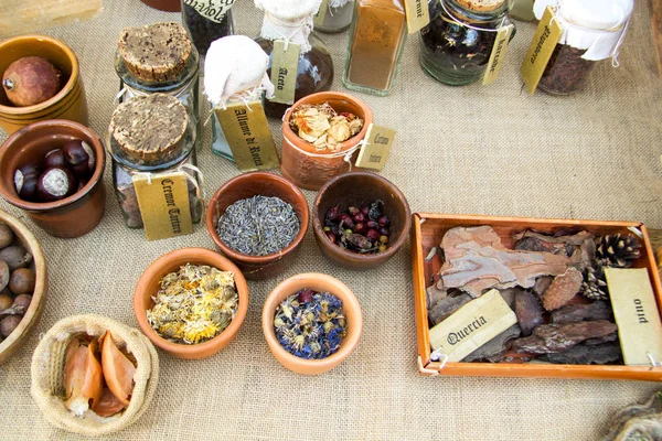 Spice Herbalist Alchemy — Stock Photo, Image