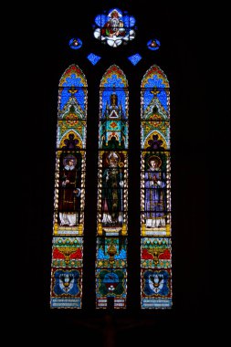 İtalya 'nın Umbria eyaletindeki Gubbio ortaçağ şehri 