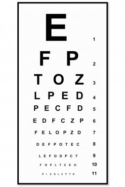 Ahşap arka plan ile optik tablolar