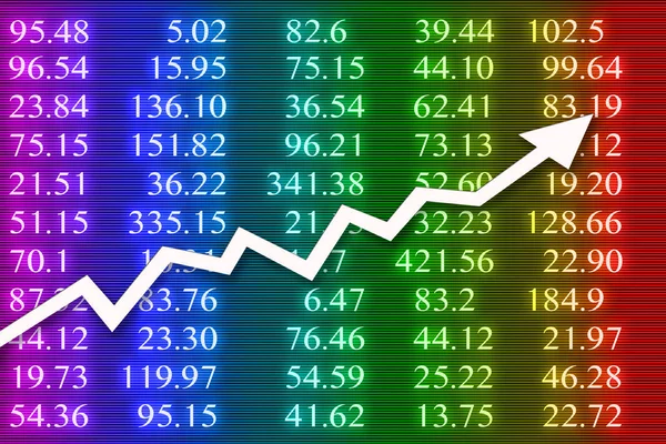 Фондовий Ринок Відновлення Фондового Ринку — стокове фото