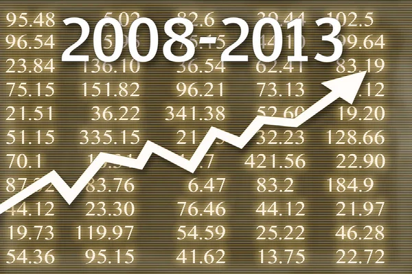 Mercato Azionario Ripresa Del Mercato Azionario — Foto Stock