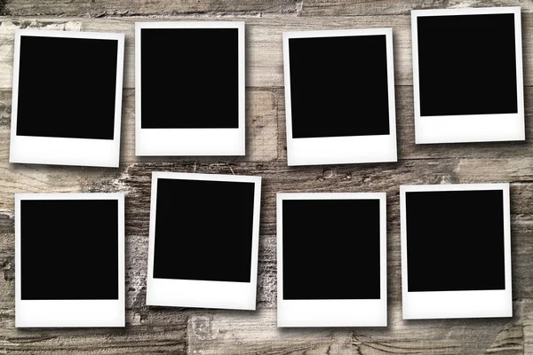 Vintage Polaroid photo frame template