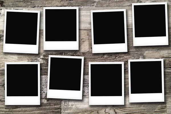 Vintage Polaroid fotoğraf çerçeve şablon 