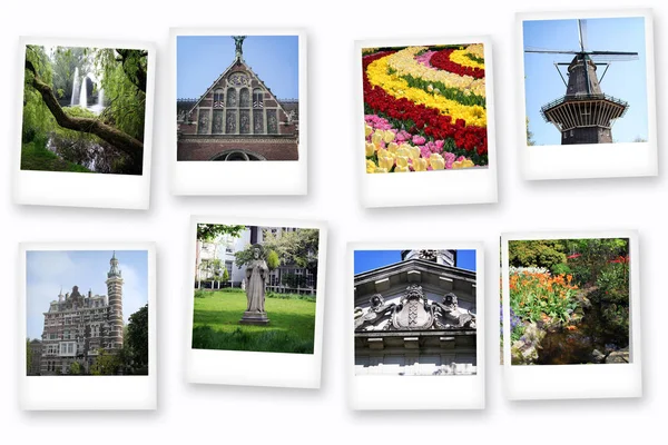 Polaroid Tema Serien Amsterdam — Stockfoto
