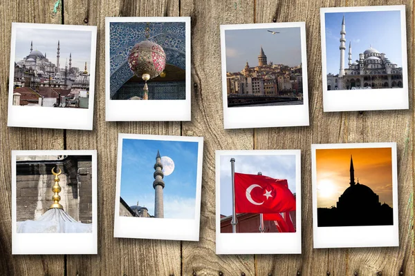 Polaroid Stanbul Serisi Stok Resim