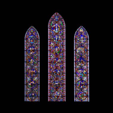 Vitray Holy Trinity, Christ Church içinde