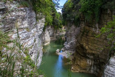 Giants Kanyon, İtalya'nın çarpıcı görünümü
