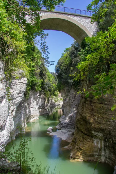 Vista Deslumbrante Giants Canyon Itália — Fotografia de Stock