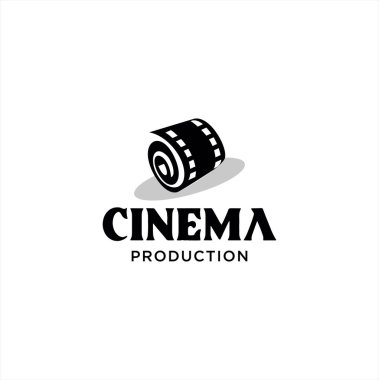 Sinema logosu amblem şablonu. Film Yapım Logosu. Kamera Logosu Şablonu. Film striptiz sineması, Video Logosu Resimleri