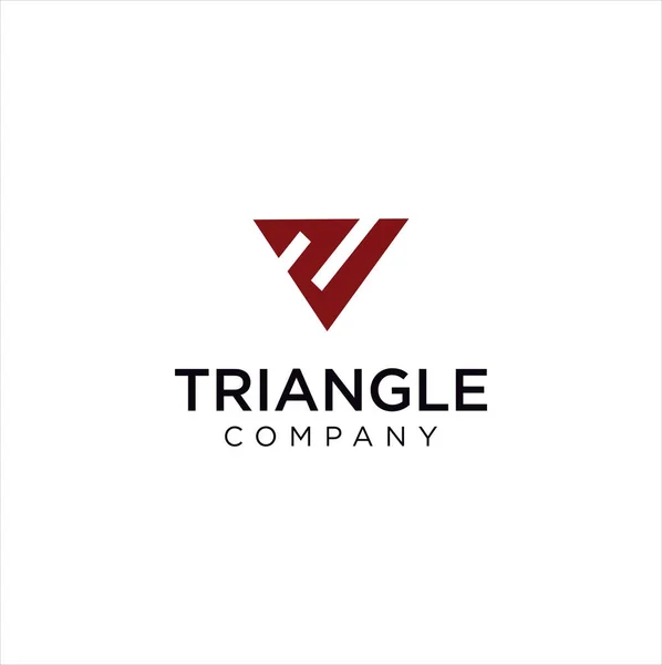 Monograma Fitness Letter Logo Design Sport Triângulo Carta Logo Design — Vetor de Stock