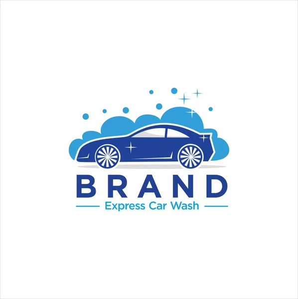 Logo Pulito Elegante Dell Automobile Lavi Illustrazione Riserva Progettazione Disegno — Vettoriale Stock