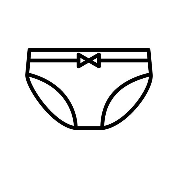 Set Vector Linear Icons Female Panties Isolated White Background Outline  Stock Vector by ©Vektoriya 358555814