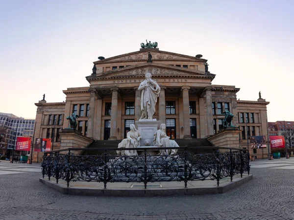 Berlin Almanya Mart 2020 Ünlü Konzerthaus Berlin Berlin Konser Salonu — Stok fotoğraf