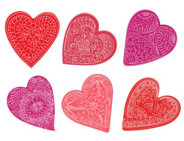 kına dövme öğe kümesi