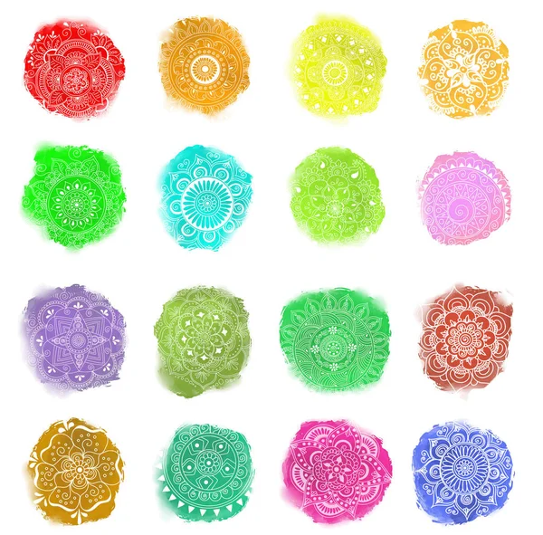 Vector mandala set Vector Graphics