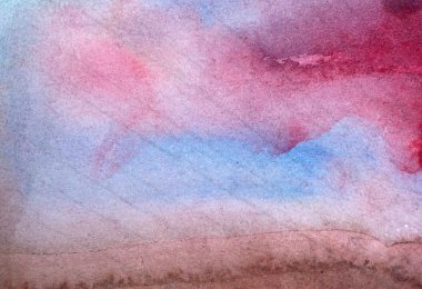 Sulu Boya doku grunge lekeleri ile