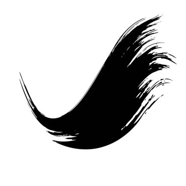 Mürekkep lekesi boya siyah