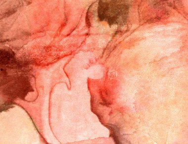 kırmızı sulu boya zemin