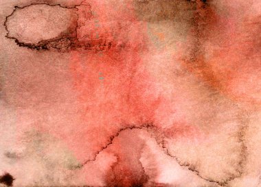 kırmızı sulu boya zemin ıslak