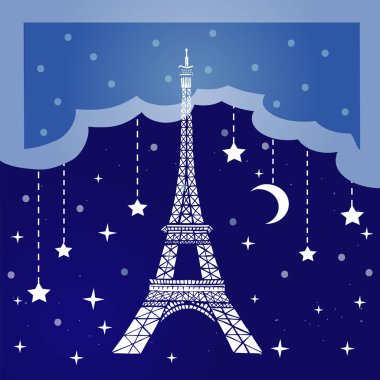 Gece Paris simgesi