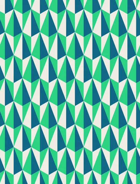 Sömlös geometriska retro mönster — Stock vektor