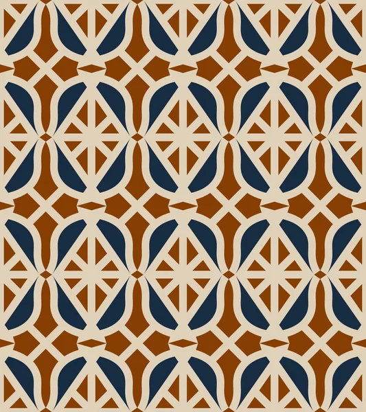 Motif sans couture avec des éléments arabes simples — Image vectorielle