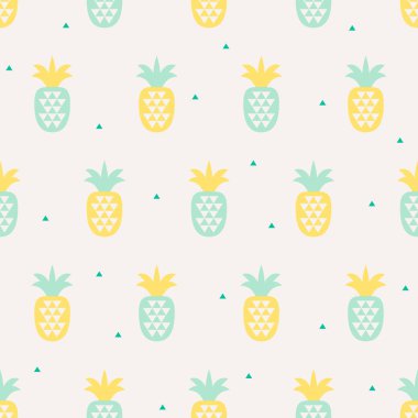 Ananaslı kusursuz desen