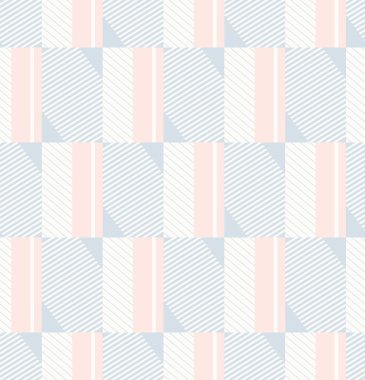 kesintisiz geometrik retro desen