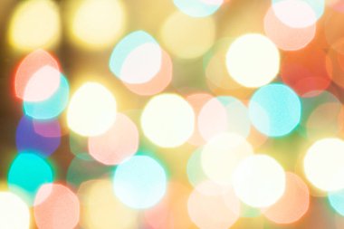 Büyük ışık bokeh.