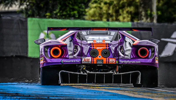 Le Mans / Fransa - 15-16 Haziran 2019: 24 saat Le Mans, Keating Motorsports Team, Ford GT GTEAm, 24 saatlik Le Mans yarışı - Fransa