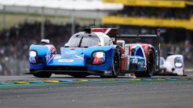 Le Mans / Fransa - 15-16 Haziran 2019: 24 saat Le Mans, LSMP Yarış Takımı, BR Mühendislik BR17 LMP1, 24 saatlik Le Mans Yarışı - Fransa