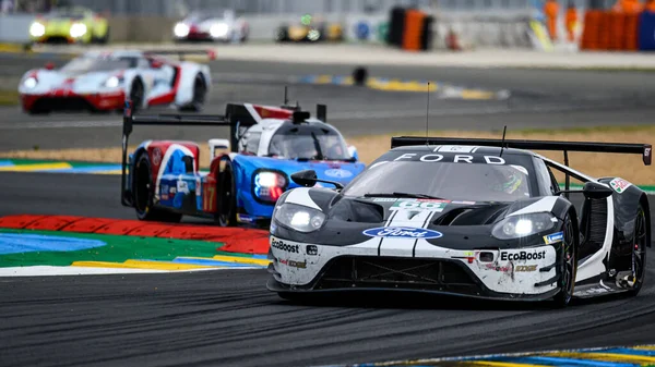 Le Mans / Fransa - 15-16 Haziran 2019: 24 saat Le Mans, Ford Chip Ganassi Team USA Team, Ford GT GTEPro, Le Mans - Fransa