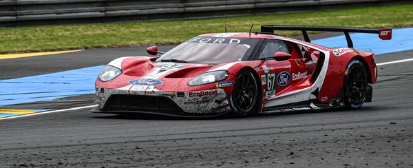 Le Mans / Fransa - 15-16 Haziran 2019: 24 saat Le Mans, Ford Chip Ganassi Team UK, Ford GT GTEPro, Le Mans 'ın 24 saatlik yarışı - Fransa