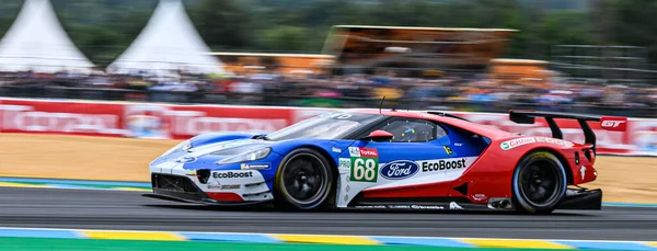 Le Mans / Fransa - 15-16 Haziran 2019: 24 saat Le Mans, Ford Chip Ganassi Team USA, TFord GT GTEPro, Le Mans - Fransa