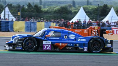 Le Mans / Fransa - 15-16 Haziran 2019: 24 saat Le Mans, Graaf Takımı, Norma M30 - Nissan Yolu, Le Mans Yarışı 'nın 24 saatlik açılışı - Fransa