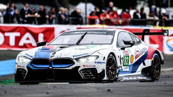 Mans Francia Junio 2019 Horas Mans Bmw Team Mtek Bmw Imagen de stock