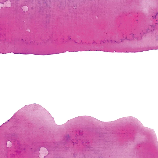 ピンクの水彩境界の背景 — ストック写真