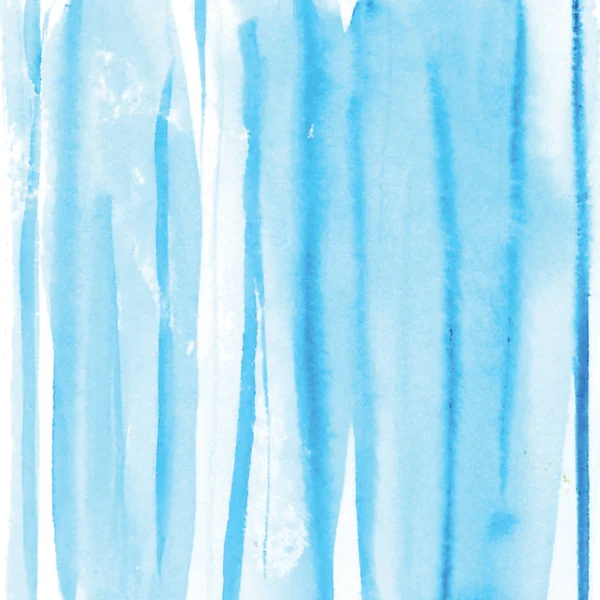 Pintura artesanal aquarela mar azul, textura de papel — Fotografia de Stock