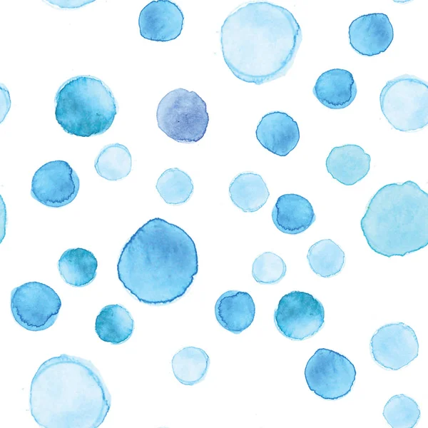 수 제 그림 수채화 푸른 바다, 종이 텍스처 — 스톡 사진