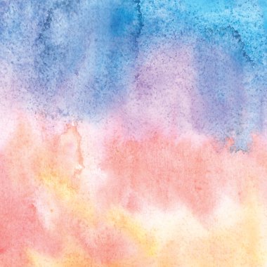 Renkli suluboya manzara arka plan