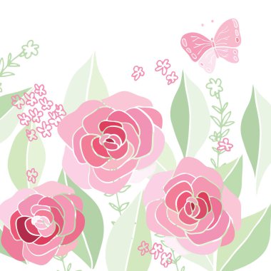 yaz çiçek kompozisyon