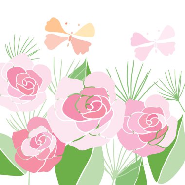 yaz çiçek kompozisyon