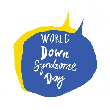 Dünya Down sendromu günü tebrik kartı