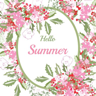 yaz çiçek kompozisyon