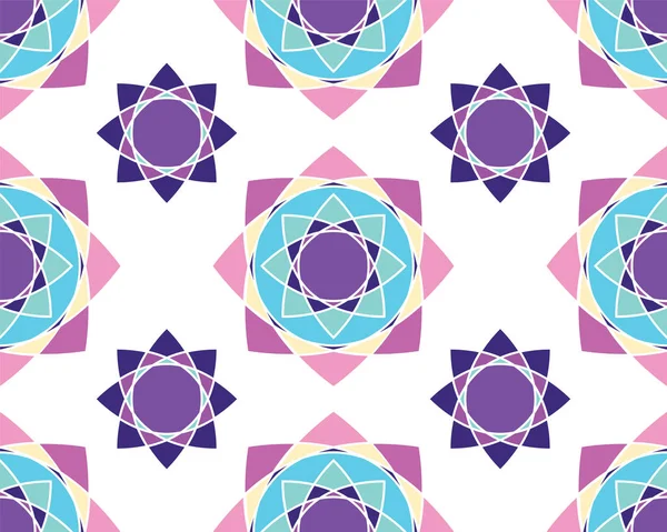 Elegantní ozdoby Geometrické Mandala — Stockový vektor