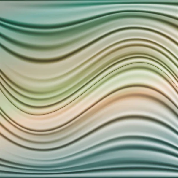 Abstrakter Hintergrund mit fließenden Linien und Wellen. — Stockvektor