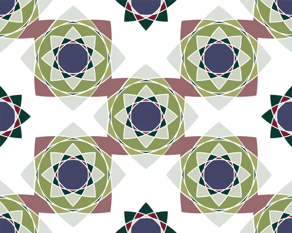 Elegante Ornamenten Geometrische Mandala — Stockvector